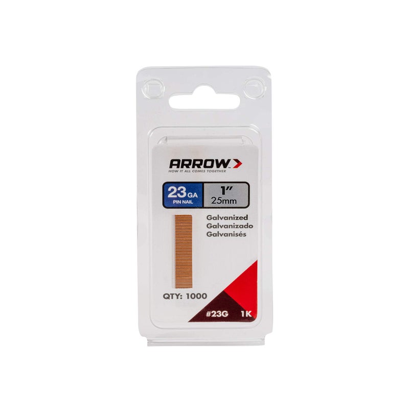 Arrow Fastener Arrow 23G25-1K Arrow 1-Inch Pin Nail, 1000-Pack - Image 4